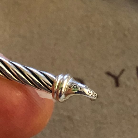 Yurman Petite Wheaton Bracelet Garnet & Diamonds - Picture 5 of 6